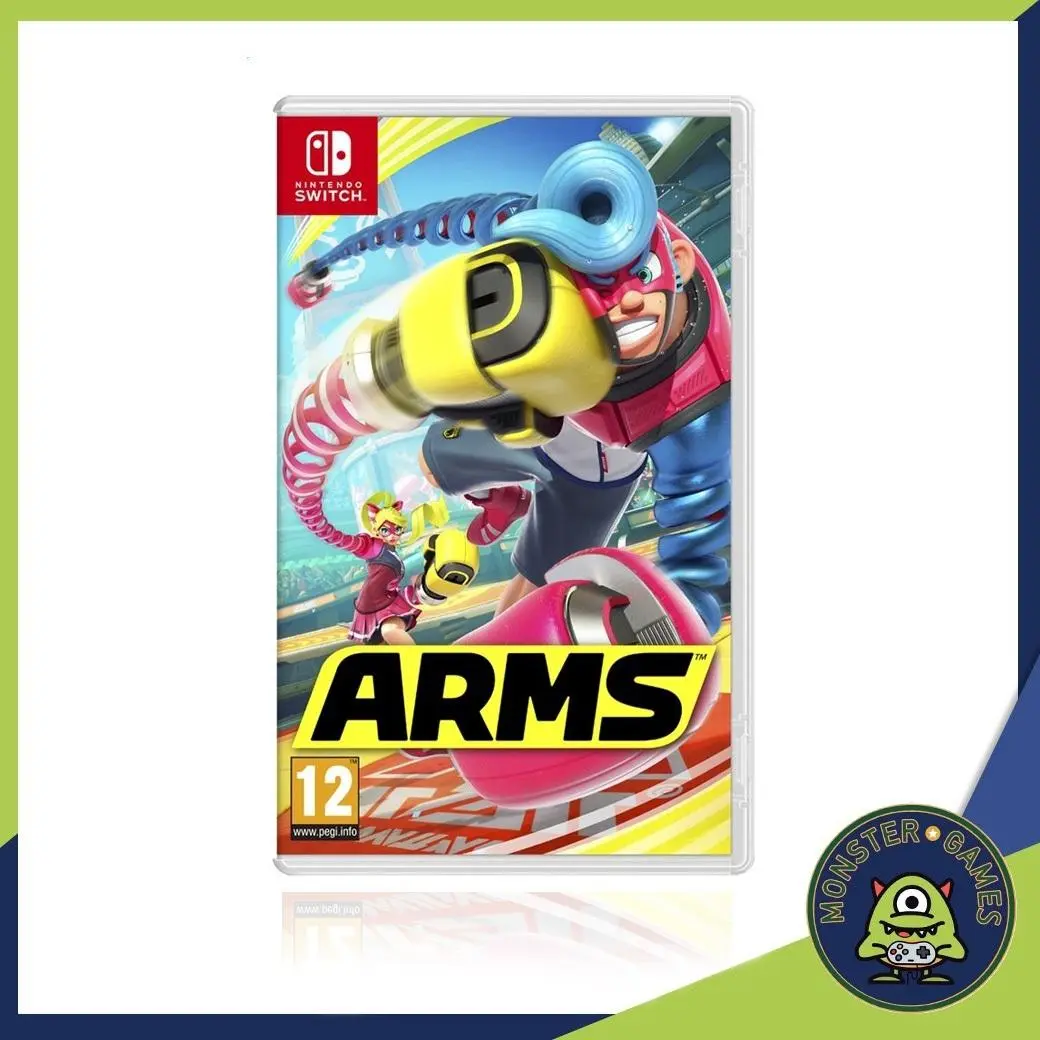 Arms Nintendo Switch games (เกมส์ Nintendo Switch)(ตลับเกมส์Switch)(แผ่นเกมส์Switch)(ตลับเกมส์สวิต)(Arm Switch)