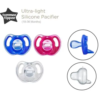 Tommee Tippee Ultra-light Silicone Soother 18-36 m+