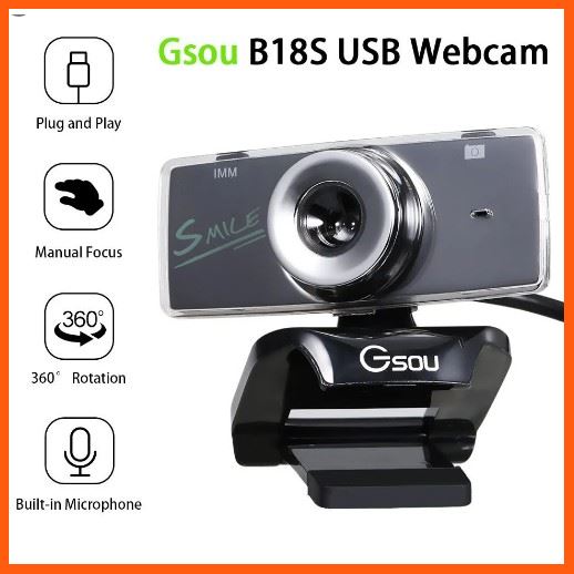 ลดราคา Gsou B18s Webcam กล้องเว็บแคม ความชัด 8ล้านพิกเซล #ค้นหาสินค้าเพิ่ม สายสัญญาณ HDMI Ethernet LAN Network Gaming Keyboard HDMI Splitter Swithcher เครื่องมือไฟฟ้าและเครื่องมือช่าง คอมพิวเตอร์และแล็ปท็อป