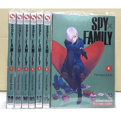 Spyxfamily เล่ม 1-6 ใหม่ ยกชุด รวม6เล่ม มือหนึ่ง หนังสือการ์ตูน SPY x FAMILY