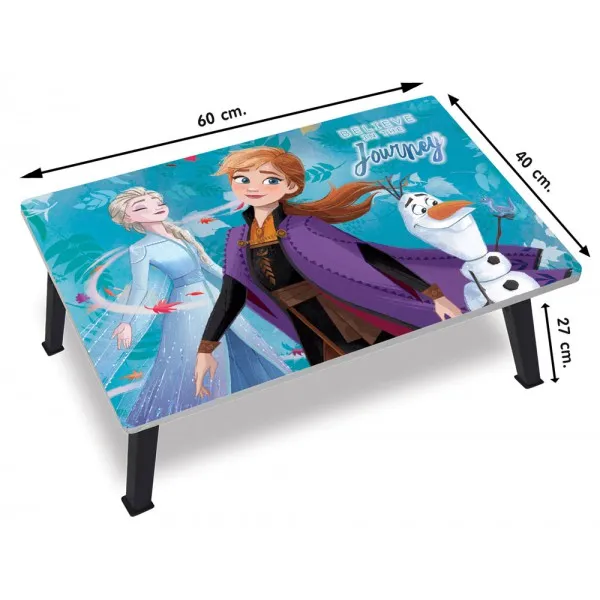 โต๊ะญี่ปุ่น 40x60 ซม.ลาย Frozen#03 ลิขสิทธิ์แท้ โต๊ะพับญี่ปุ่น โต๊ะญี่ปุ่นลายการ์ตูน โต๊ะเขียนหนังสือ โต๊ะเด็ก โต๊ะ โต๊ะอ่านหนังสือ