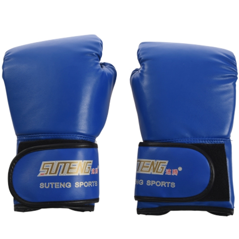 SUTENG PU leather sport training equipment Boxing Gloves