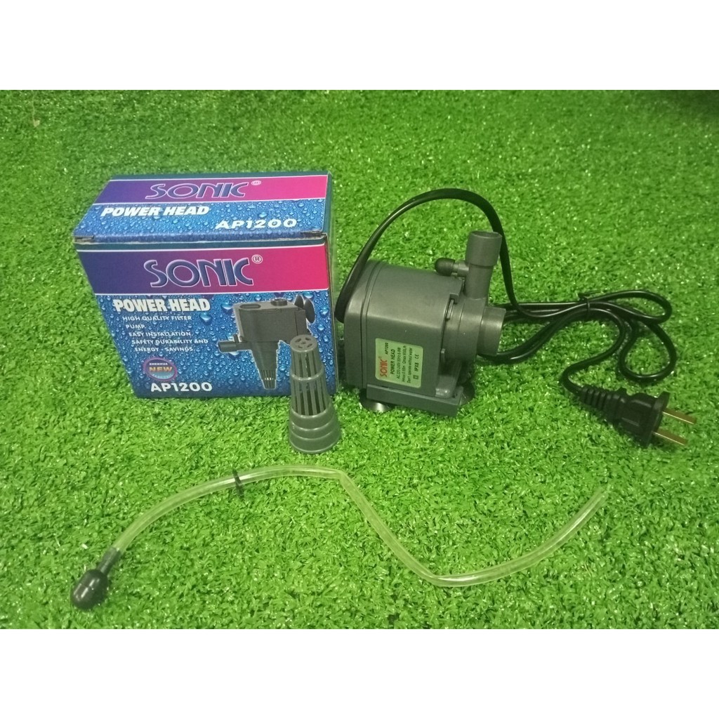สินค้าขายดี++ ปั๊มน้ำพุ ปั๊มตู้ปลา Sonic AP-1200 ปั๊มน้ำคุณภาพยอดนิยม ...