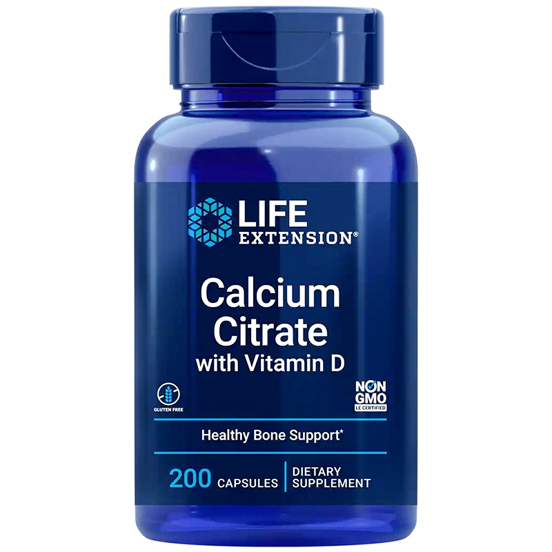 Purchasing American Life Extension calcium citrate capsule supplement