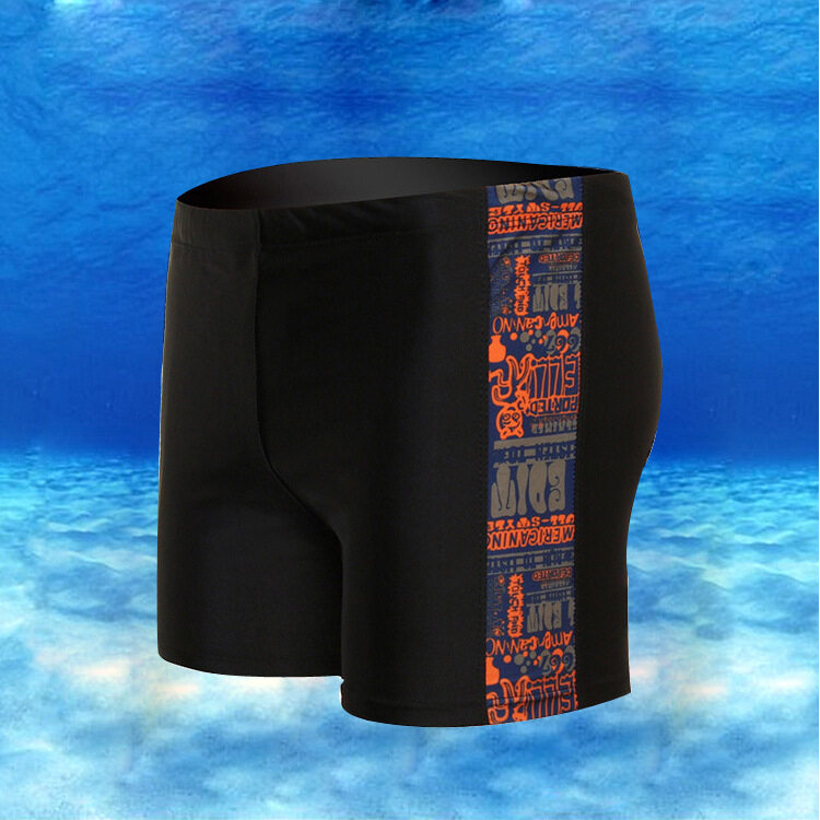 กางเกงว่ายน้ำผู้ชายแฟชั่นใหม่สไตล์เกาหลีบ็อกเซอร์ใส่สบายพิมพ์ลายกางเกงขาสั้นผู้ใหญ่แห้งเร็ว