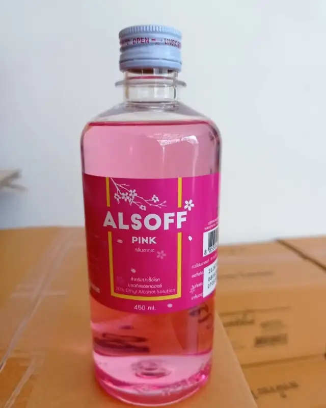 ภาพสินค้าAlsoff​ Pink กลิ่น​ ซากุระ​ ขนาด​ 450​Ml. จากร้าน allaboer บน Lazada ภาพที่ 2