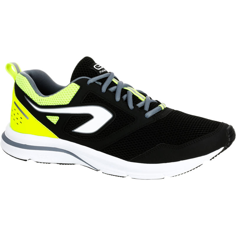 รองเท้าวิ่งสำหรับผู้ชายรุ่น RUN ACTIVE (สีดำ/เหลือง)
