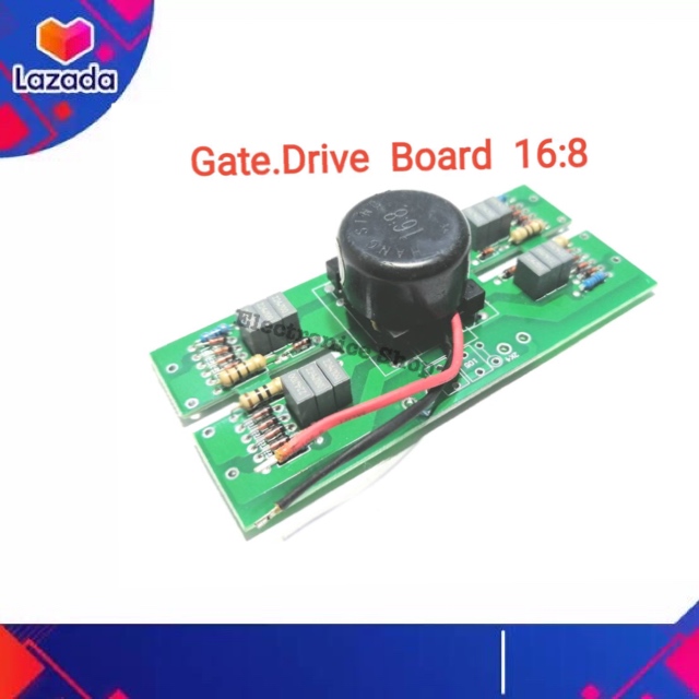 Gate Drive Board 16:8 บอร์ดไดร์เกต16:8(MMA250-300A)แผงควบคุมมอสเฟต แผง ...