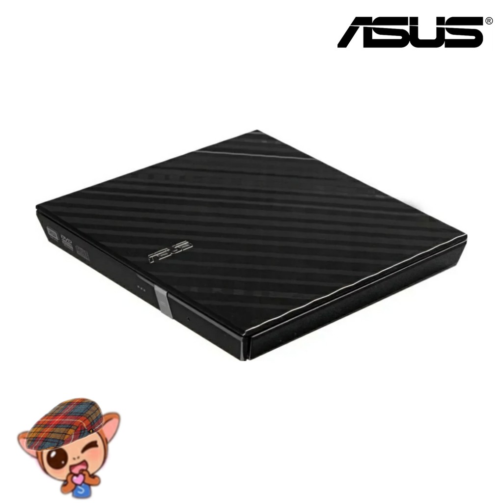 DVD-RW External ASUS 8X SDRW-08D2S SLIM USB (BLACK)