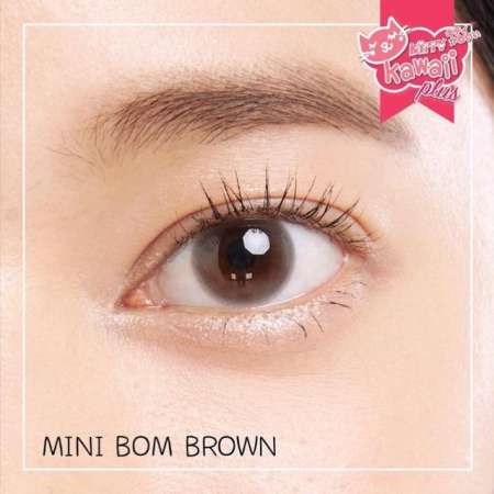 Kitty kawaii Mini Rose Brown รวมบิ๊กอายสายตาสั้น BY Kittykawaii เลนส์มินิเท่าตาจริง