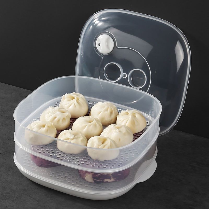 KS Steamer heating steam box home high temperature resistant multi-functional multi-layer thickened with cover