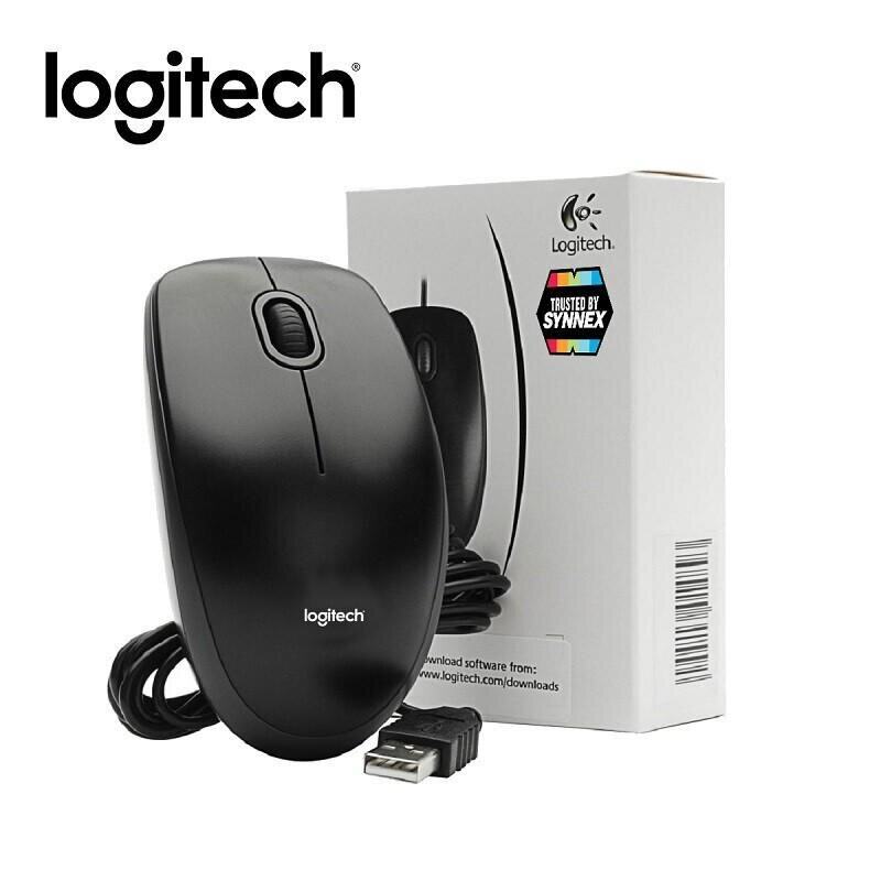 Logitech B100 Mouse รับประกัน 3 ปี Synnex. 