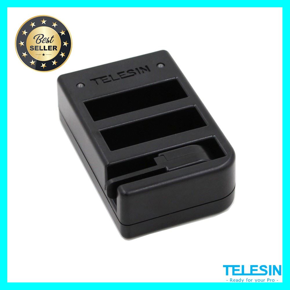 TELESIN® DUAL CHARGER FOR HERO 4 เลือก 1 ชิ้น อุปกรณ์ถ่ายภาพ กล้อง Battery ถ่าน Filters สายคล้องกล้อง Flash แบตเตอรี่ ซูม แฟลช ขาตั้ง ปรับแสง เก็บข้อมูล Memory card เลนส์ ฟิลเตอร์ Filters Flash กระเป๋า ฟิล์ม เดินทาง