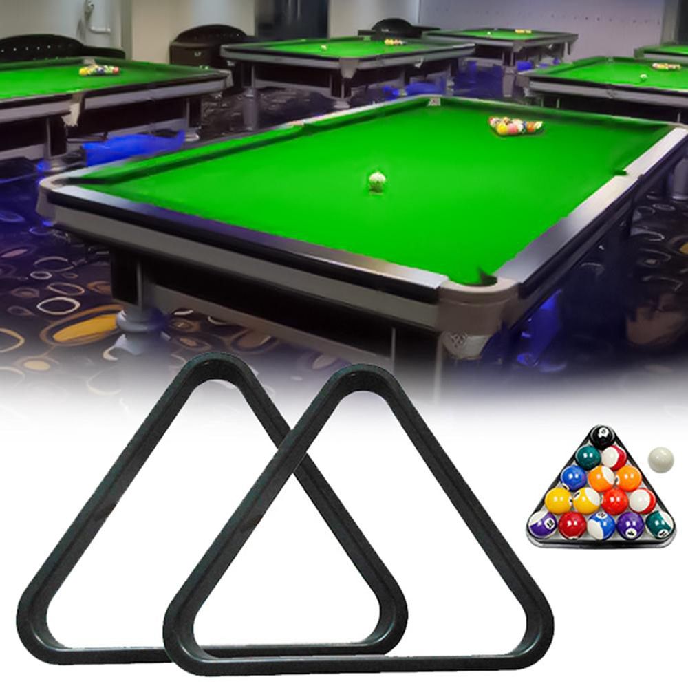 MIA Black 15 Ball Plastic Positioning Triangle Frame Table Pool Accessories Snooker Holder Billiard Rack