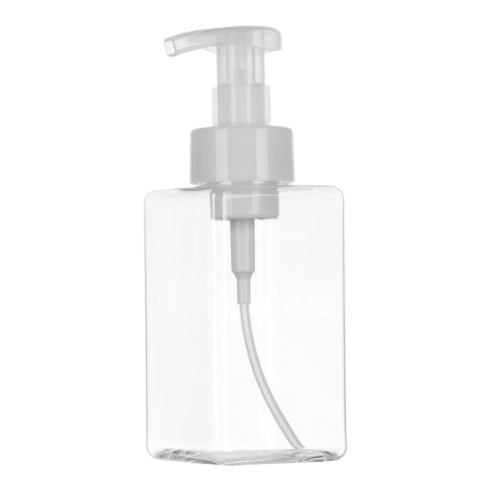 COD Hộp Đựng Chất Lỏng Dầu Gội Đầu Rỗng Hữu Ích Dạng Gel Tắm Bằng Nhựa Trong Suốt Xà Phòng Máy rút, Tạo Bọt Chai