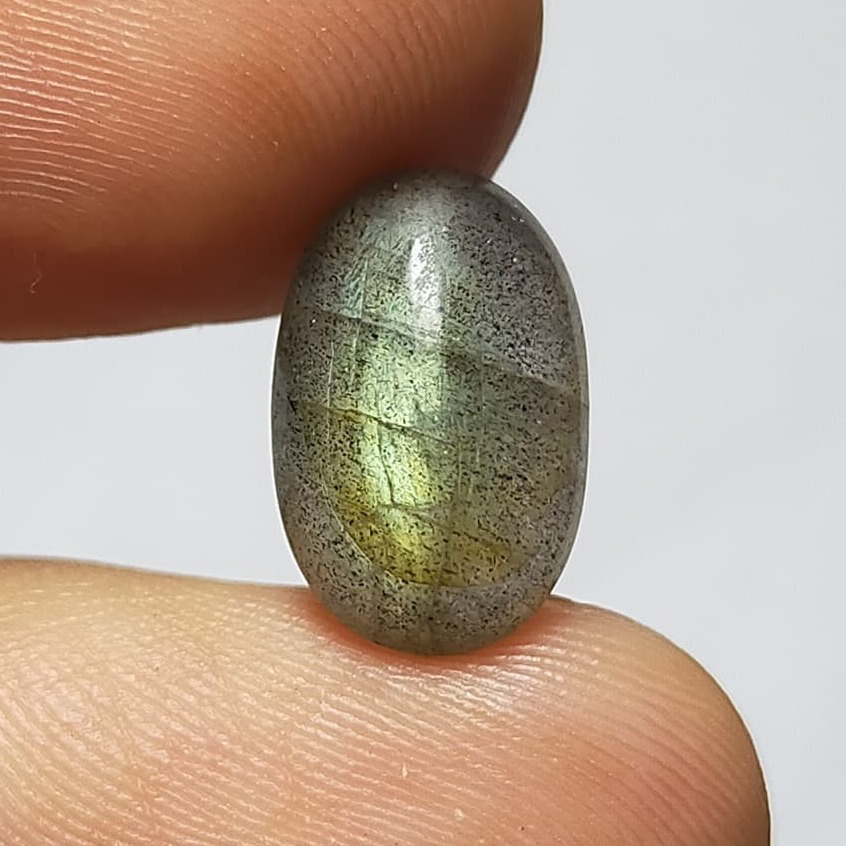 พลอย ลาบราโดไรท์ ธรรมชาติ แท้ หินพ่อมด ( Natural Labradorite ) หนัก 4.16 กะรัต
