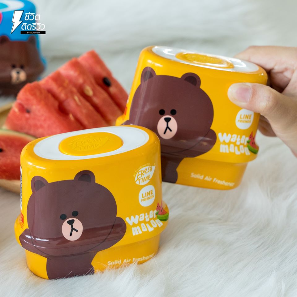 FreshTime x LINE FRIENDS เฟรชไทม์ เจลหอม กลิ่นวอเทอร์เมลอน 180 ก. ...