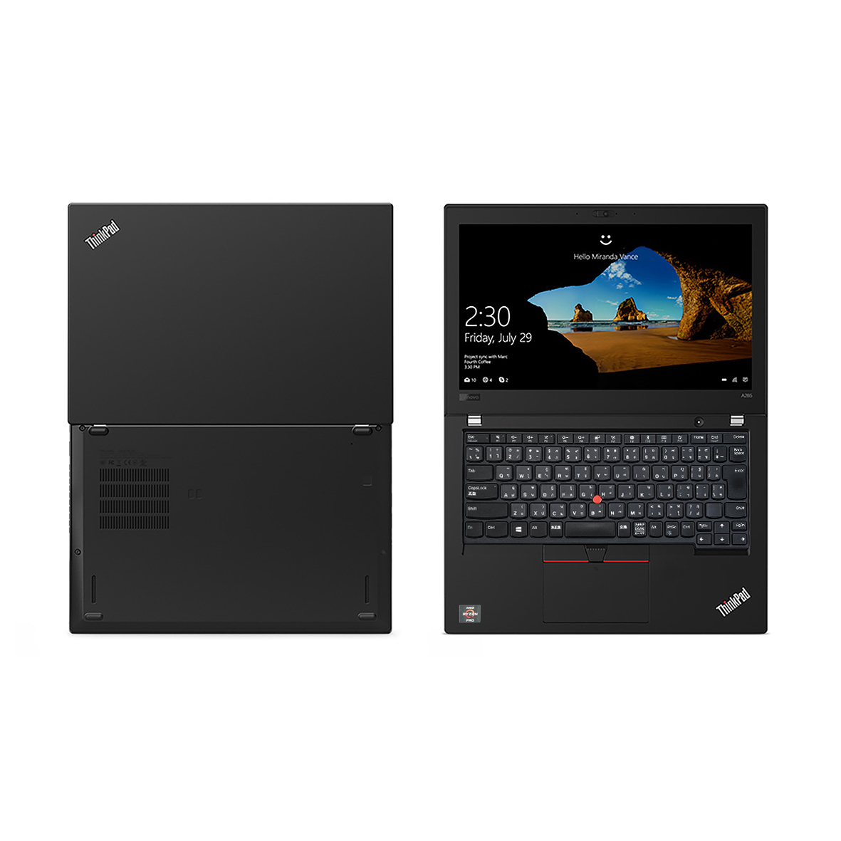 โน๊ตบุ๊ค Lenovo ThinkPad A285 | AMD Ryzen5 Pro 2500U | RAM