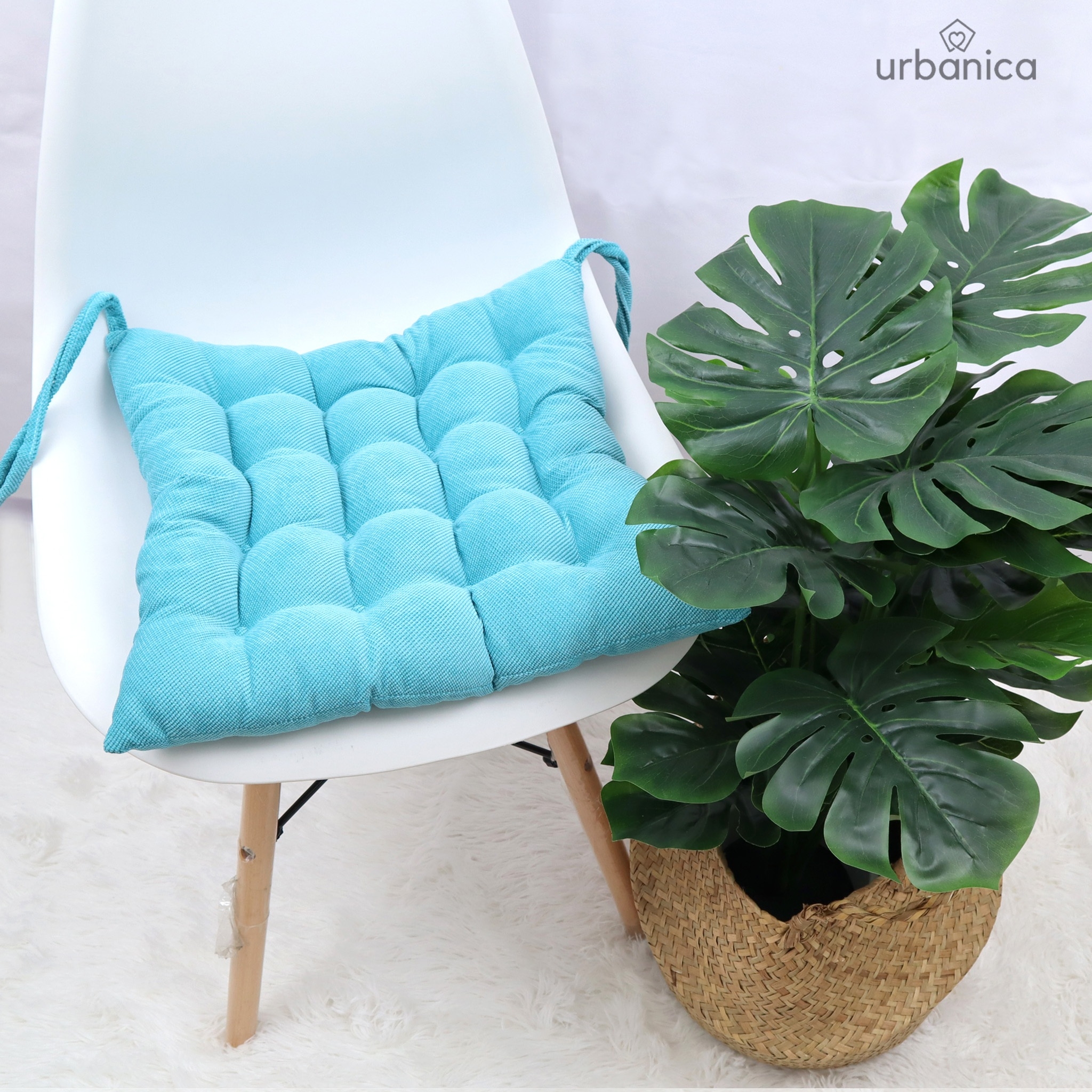 Urbanica เบาะรองนั่ง Nordic style size 40x40 cm  variation3 Green