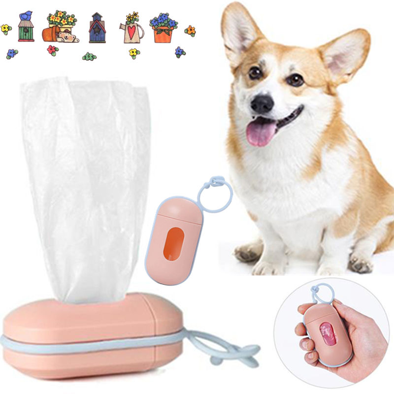 【ForeverBest】ถุงขยะสัตว์เลี้ยง ถุงขยะสำหรับสัตว์เลี้ยงสุนัข เครื่องจ่ายถุงขยะพลาสติกสำหรับสุนัข