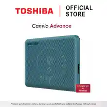 ภาพขนาดย่อของภาพหน้าปกสินค้าToshiba External HDD (4TB) USB 3.2 Speed, รุ่น (Canvio Advance V10) Sec Auto-backup 2.5" สีเขียว ฮาร์ดดิสพกพา Portable Hard drive ฟรี  กระเป๋ากันกระแทก (TSB-HDTCA40AG3CA) จากร้าน Toshiba Storage บน Lazada ภาพที่ 7