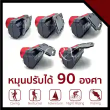 ภาพขนาดย่อของภาพหน้าปกสินค้าไฟฉายคาดหัว ซูมได้ ขนาดเล็ก High Power Headlamp รุ่น High-Power-Headlamp-00g K-102 จากร้าน crx บน Lazada ภาพที่ 6