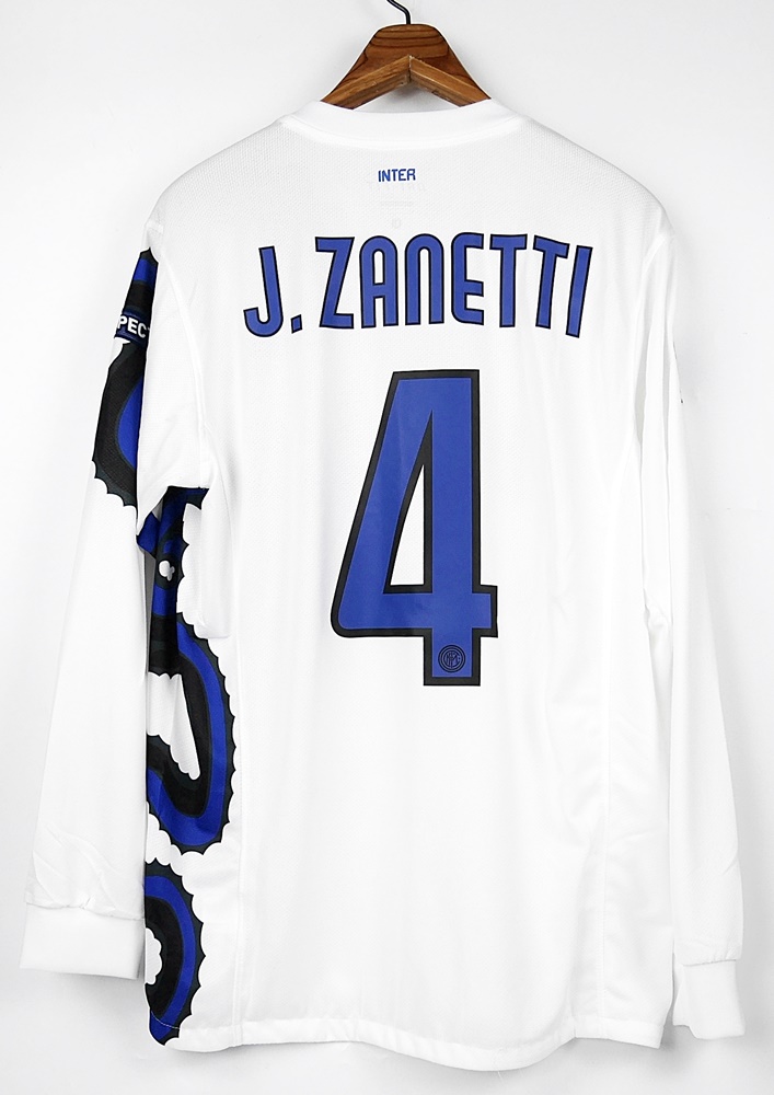 ZANETTI INTER MILAN AWAY DRAGON LONG SLEEVED 2010 2011 LS