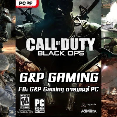 [PC GAME] แผ่นเกมส์ Call of Duty: Black Ops PC