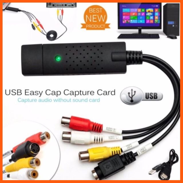 ลดราคา Easycap USB 2.0 วิดีโอดิจิตอลออดิโอเพื่อ DVD จับการ์ดอะแดปเตอร์แปลง - Intl #ค้นหาสินค้าเพิ่ม สายสัญญาณ HDMI Ethernet LAN Network Gaming Keyboard HDMI Splitter Swithcher เครื่องมือไฟฟ้าและเครื่องมือช่าง คอมพิวเตอร์และแล็ปท็อป
