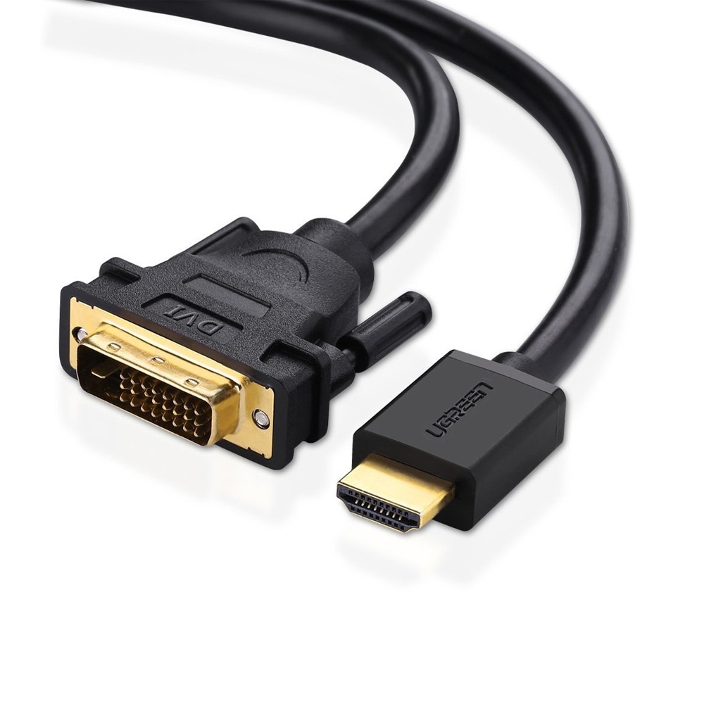 (ของแท้) UGREEN HDMI Male to DVI-D Male Cable 1.5m (11150) อุปกรณ์เชื่อมต่อ