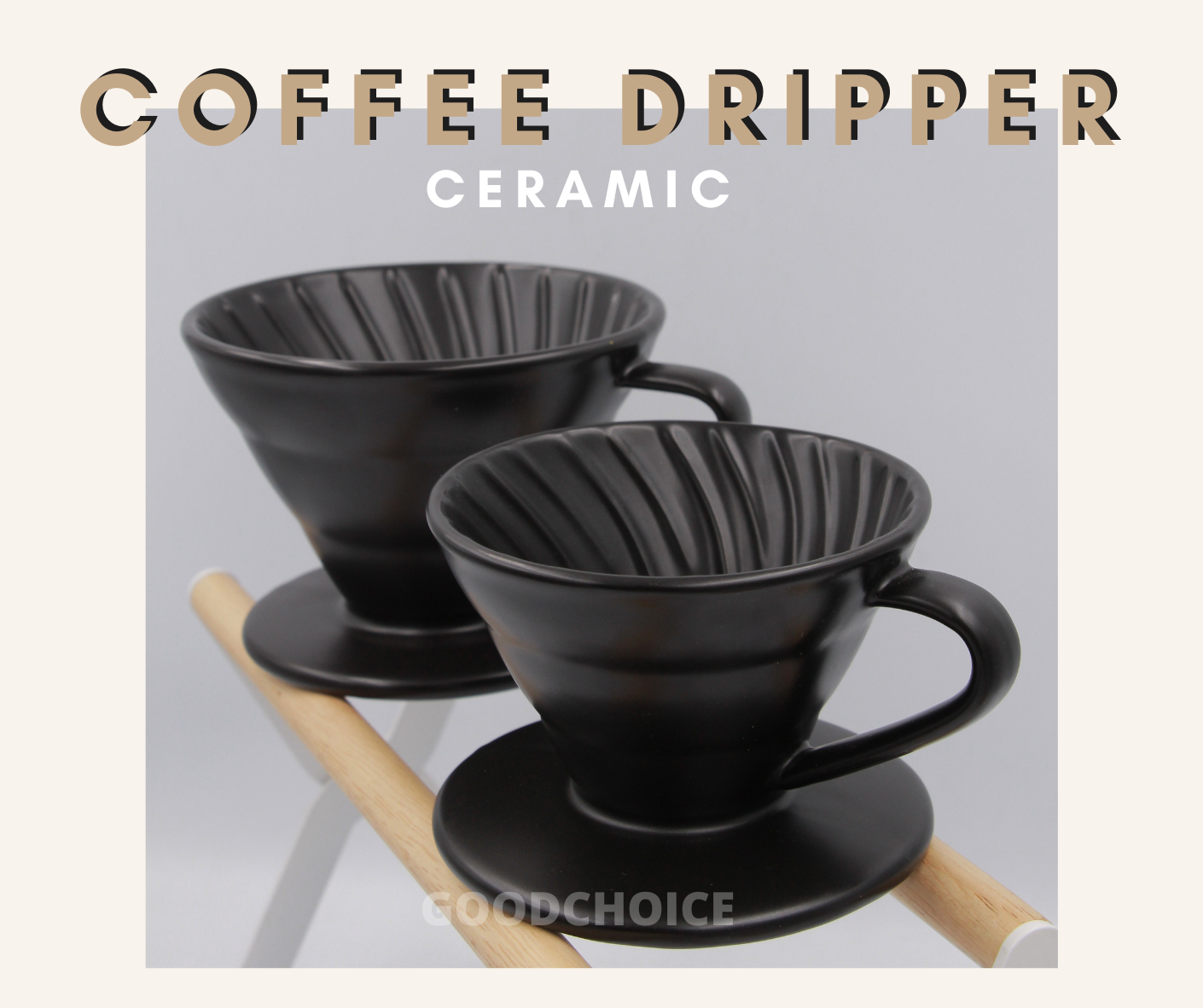 🚚พร้อมส่ง💯 Coffee Dripper แก้วดริปกาแฟ ดริปเปอร์ แก้วดริปเซรามิค แก้ว