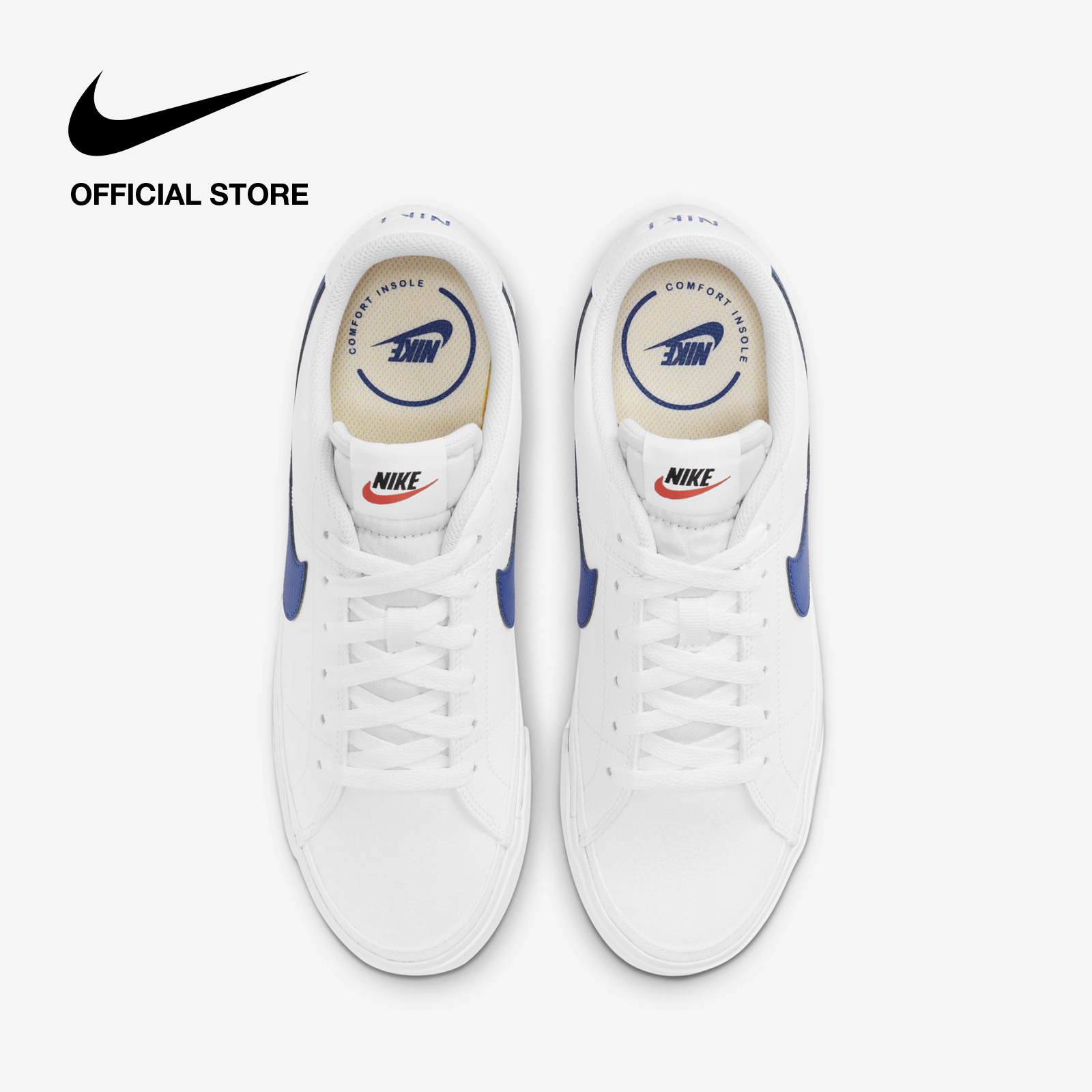 Nike Men's Court Legacy Shoes - White รองเท้าผู้ชาย Nike Court Legacy - สีขาว