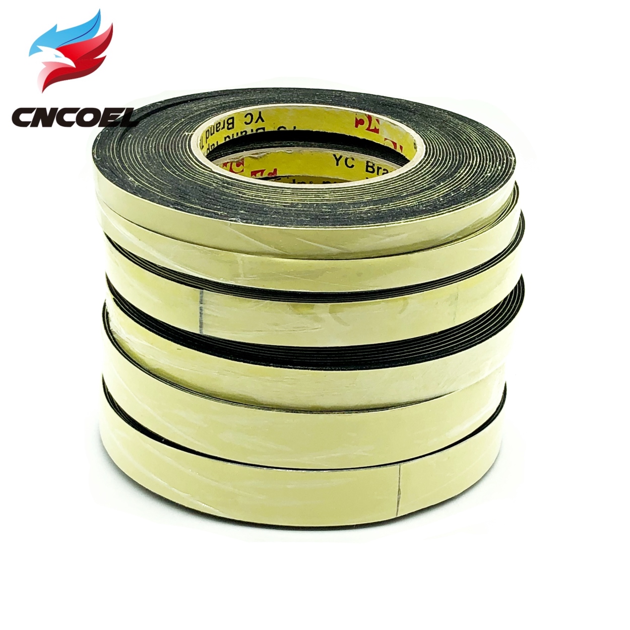 5M 1mm/3mm x 10mm Single Sided Adhesive Waterproof Stripping Foam