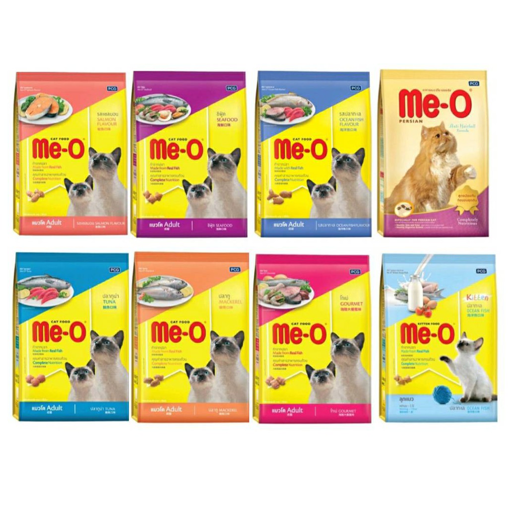 Me-O อาหารแมวมีโอ  ุ6.8-7 kg. อาหารแมวมีโอมีครบทุกรสชาติ ขนส่ตามระบบเคอรี่-เจแอนที ค่ะ