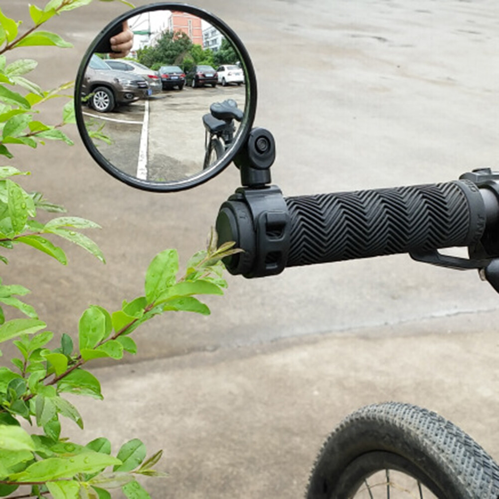 PARXERNG22797 Safety 360° Rotate Cycling Adjustable Rear View Bike Rearview Handlebar Motorcycle Looking Glass Bicycle Mirror