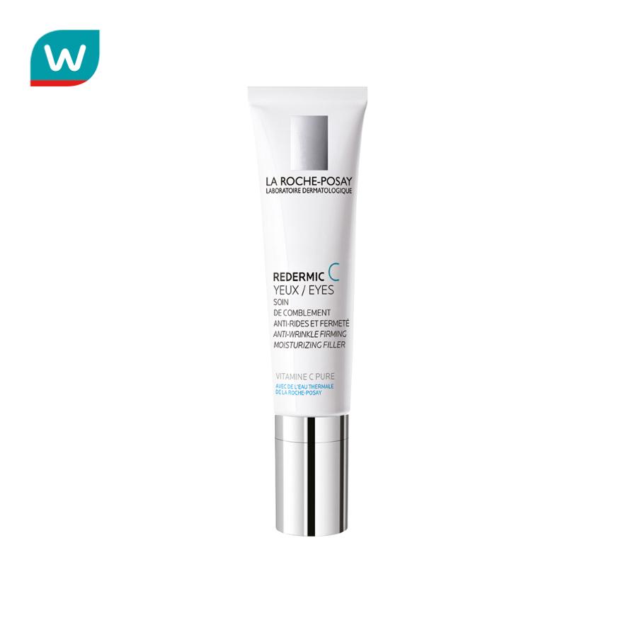 ราคา LarochePosay ลา โรชโพเซย์ รีเดอร์มิค ซี อายส์ 15มล. Ida New Beauty