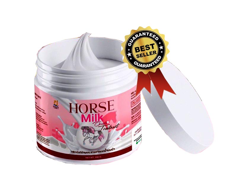 ทรีทเม้นท์นมม้า ⁣HORSE Milk ทรีทเม้นท์หมักผมน้ำนมม้า ขนาด 500ml. 1 กระปุก