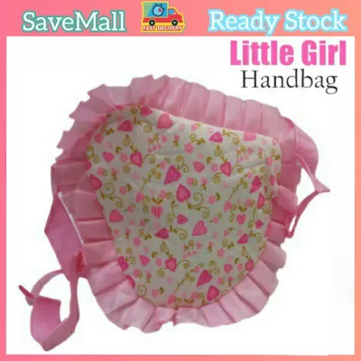 🔥MALAYSIA SET🔥 BB-Children Small Bag Little Girl Handbag Bag Love Shape Beg Anak Perempuan Beg Kanak Perempuan