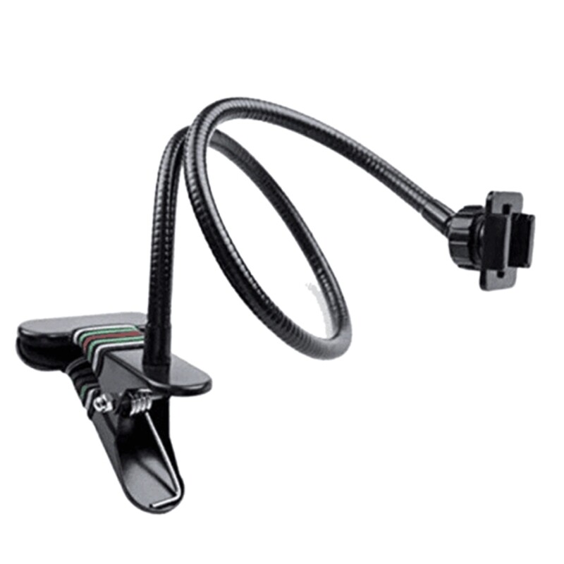 Webcam Stand 25 Inch Flexible Desk Mount Clamp Gooseneck Stand for