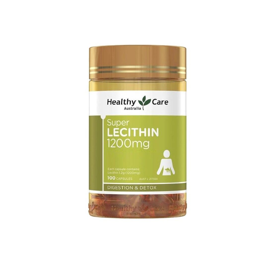 Healthy Care Lecithin 1200mg 100caps Top Mall HK ThaiPick