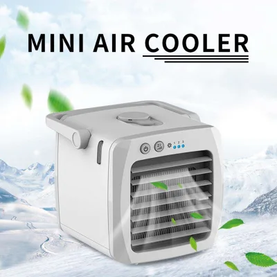 ปริมาณอากาศขนาดใหญ่ Arctic Mini Air Cooler เครื่องทำความเย็นมินิ เครื่องปรับอากาศและกรองอากาศขนาดเล็ก แอร์พกพาใช้สาย USB ตั้งโต๊ะขนาดเล็ก