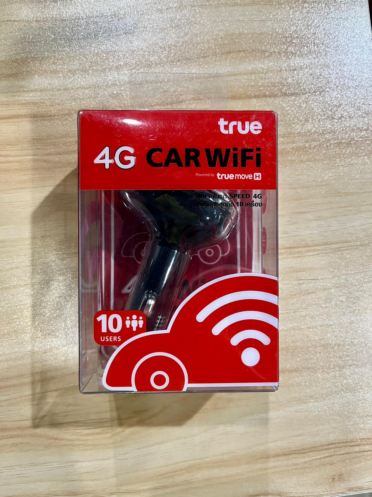 True Car WiFi Router ใส่ซิม LTE 4G เราท์เตอร์ ไร้สาย สําหรับรถยนต์