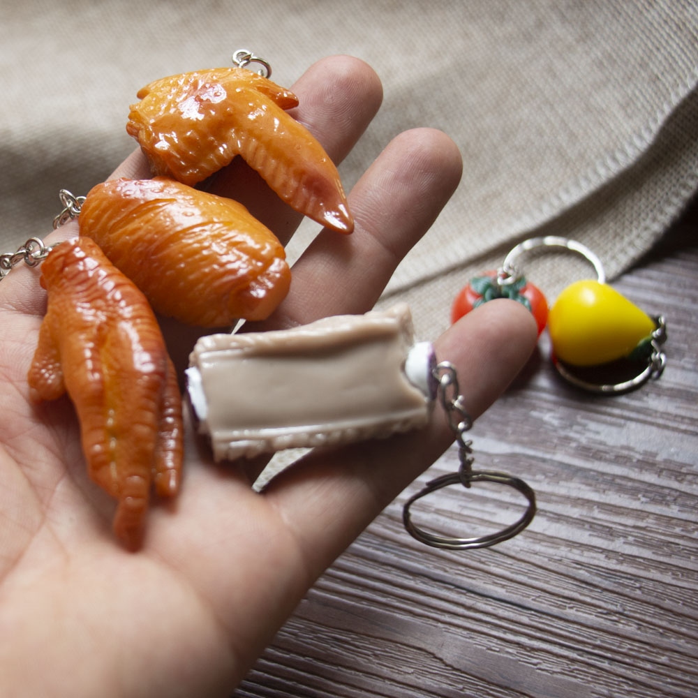 Chicken Key Web celebrity ribs grilled chicken wings chicken feet key key pendant ...