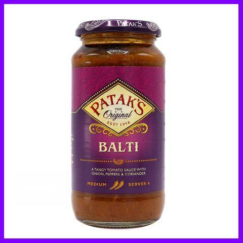 ใครยังไม่ลอง ถือว่าพลาดมาก !! Patak's Balti Spice Paste 450g คุณภาพดี