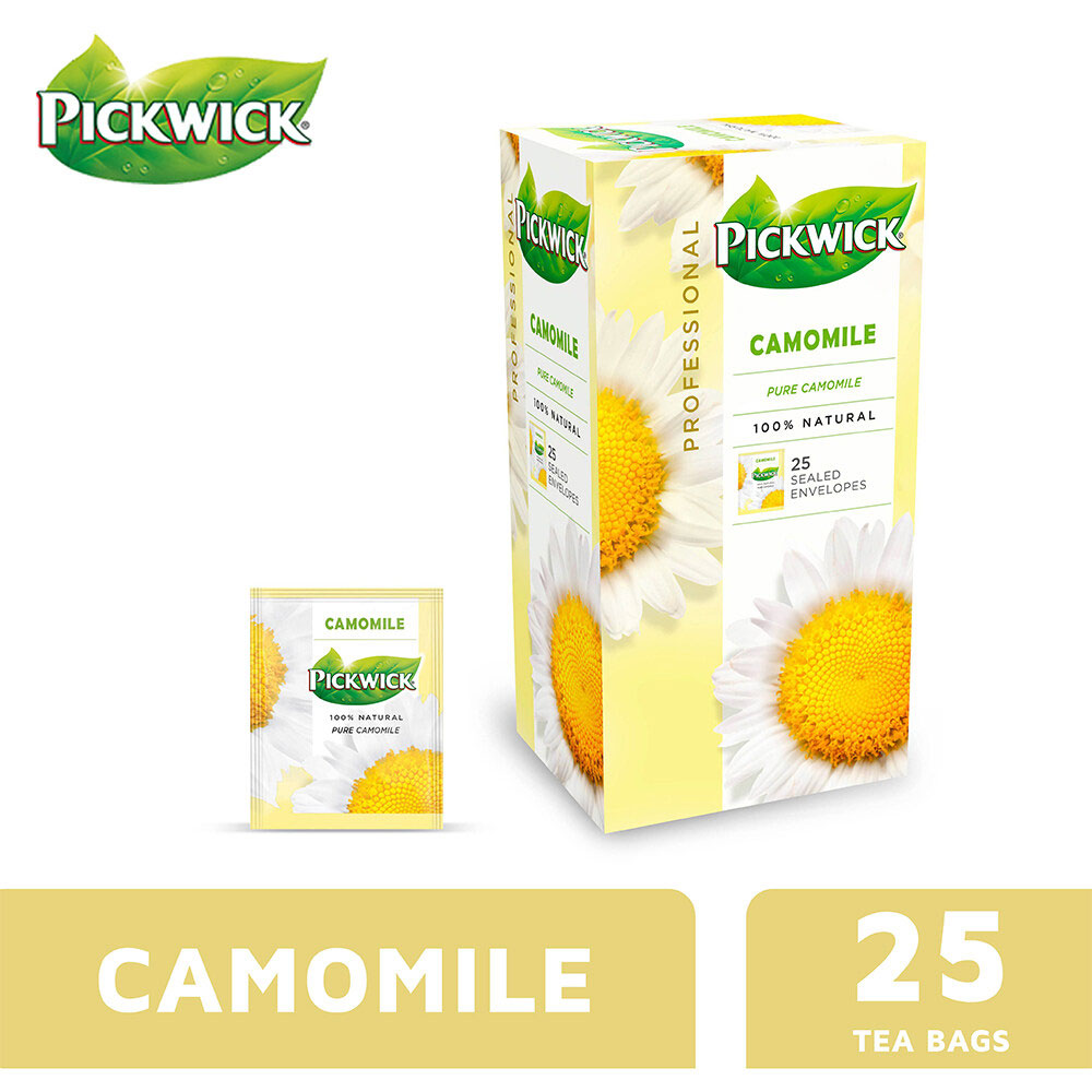 PICKWICK Camomile Herbal Tea ชาพิควิค ชาคาโมมายล์ แพ็ค 25 ซอง JDE
