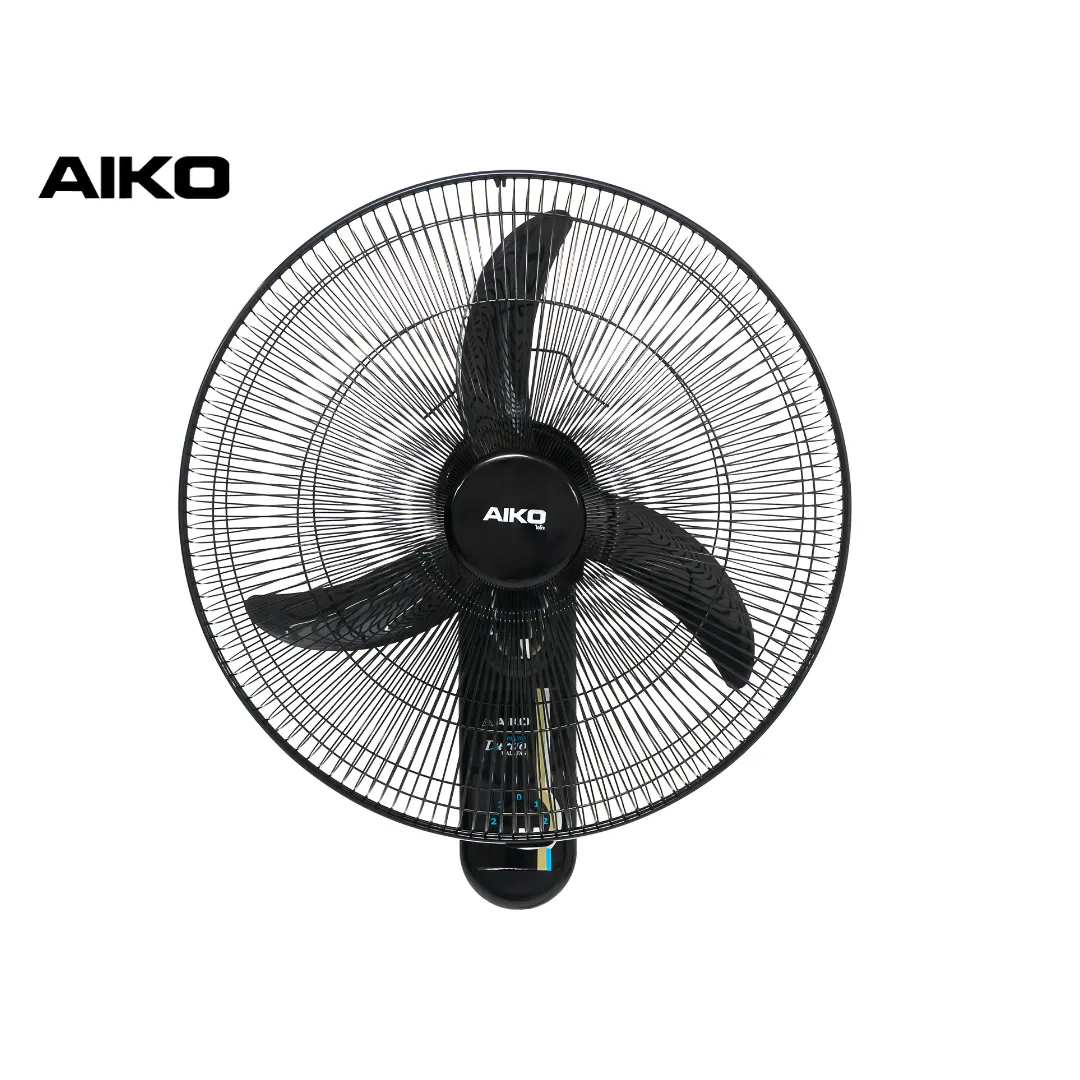 AIKO #AK-W450 พัดลมติดผนัง ใบพัด ABS 18 นิ้ว ส่ายได้ มีเชือกปรับ 2 เส้น มี Thermal Fuse ***รับประกันมอเตอร์ 2 ปี