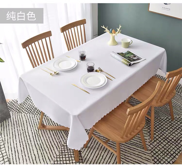 ผ้าปูโต๊ะ ขนาด 150*210 ซม. ผ้าปูโต๊ะสี่เหลี่ยม Premium Grade