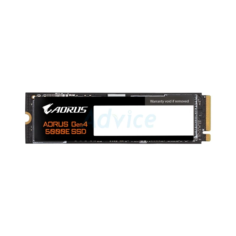 500 GB SSD M.2 PCIe 4.0 GIGABYTE AORUS 5000E (AG450E500G-G) NVMe ราคา 1,830 บาท*ส่งฟรี