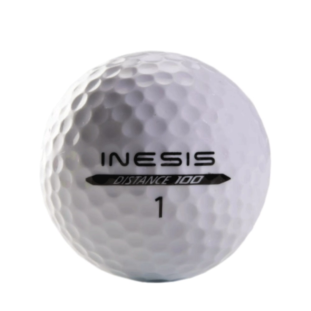 [พร้อมส่ง]INESIS Golf Ball Distance 100 ลูกกอล์ฟInesis ลูกกอล์ฟตีไกล ได้ระยะ 12 ลูก พร้อมส่ง