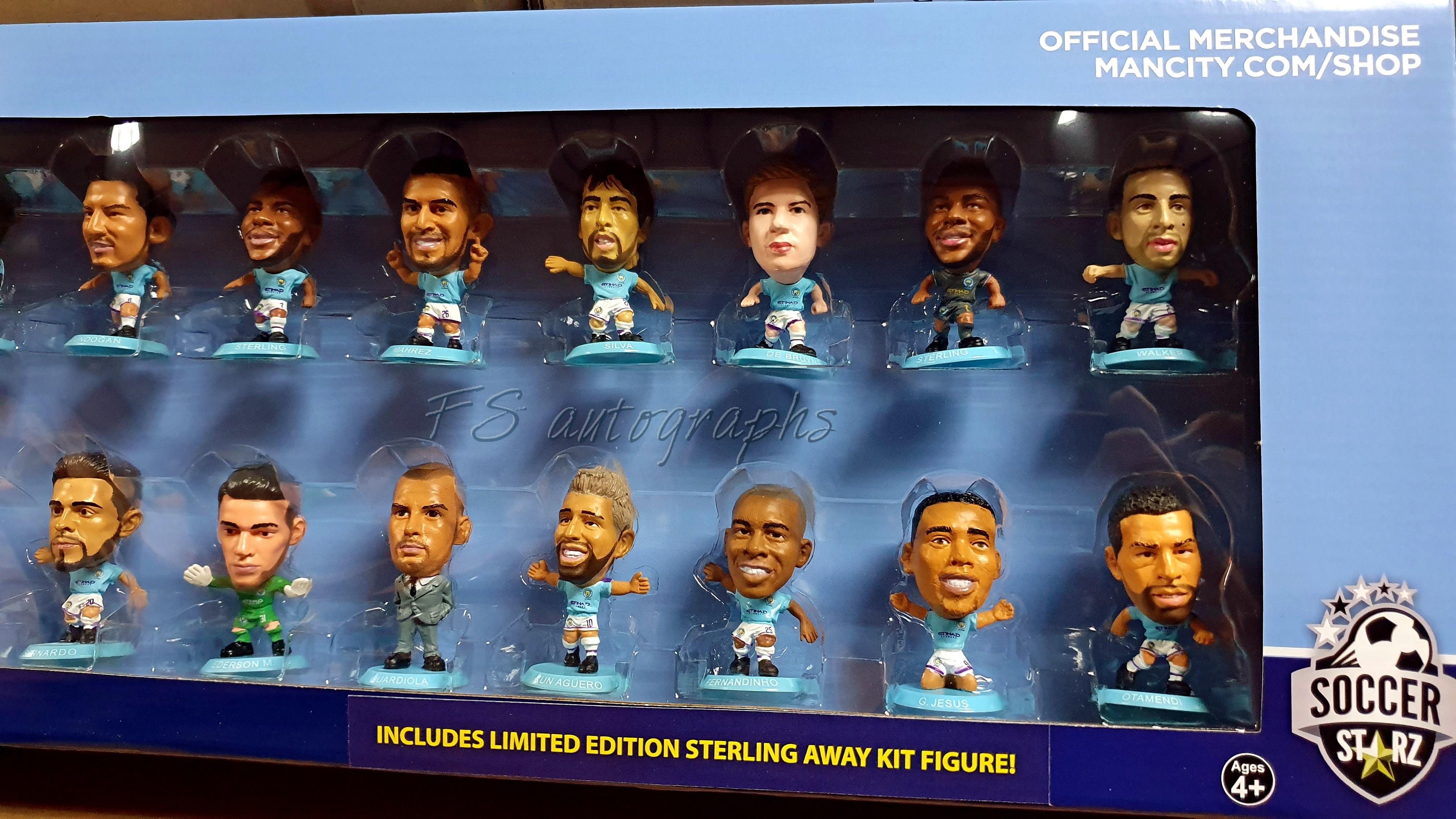 Manchester City SoccerStarz Team Pack 2019-20